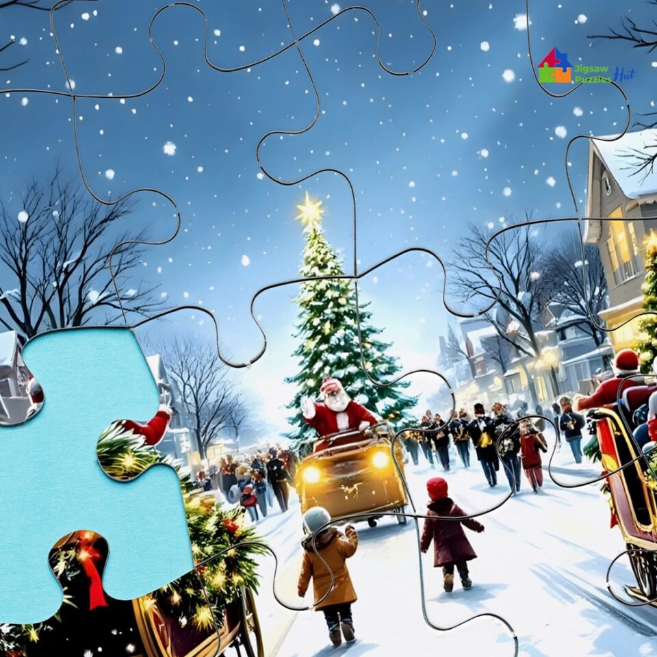 Christmas Eve Parade Jigsaw Puzzle - 1000 Piece Jigsaw Puzzle For Adults