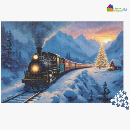 Polar Express Adventure Jigsaw Puzzle - 1000 Piece Christmas Puzzle For Adults