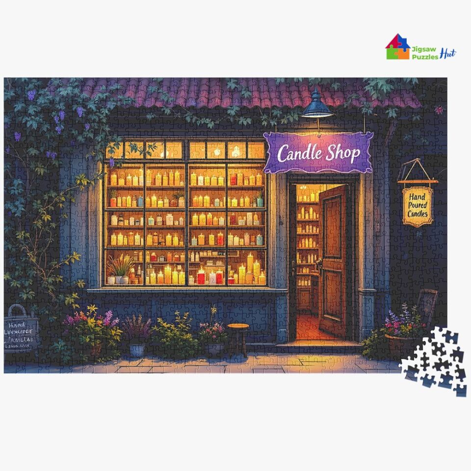 Candle Shop Jigsaw Puzzle - 1000 Piece Jigsaw Puzzle For Adults