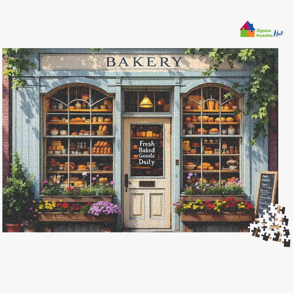 Classic Old Bakery Jigsaw Puzzle - 1000 Piece Jigsaw Puzzle For Adults